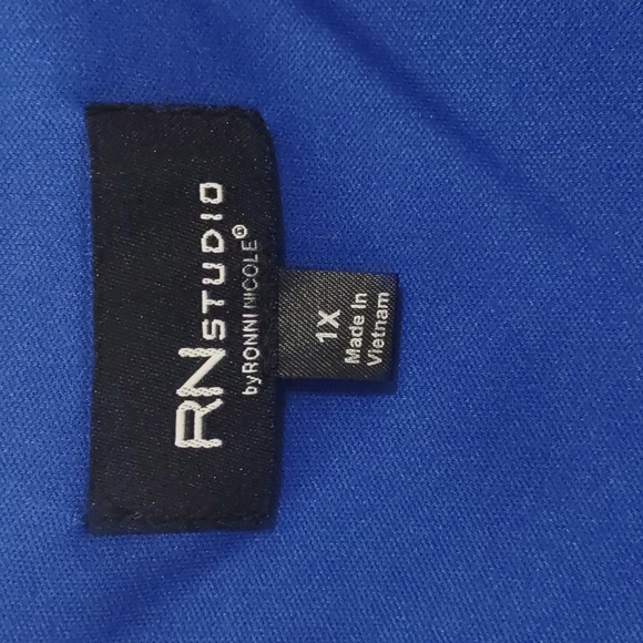 Blue dress 1X - Picture 3 of 4